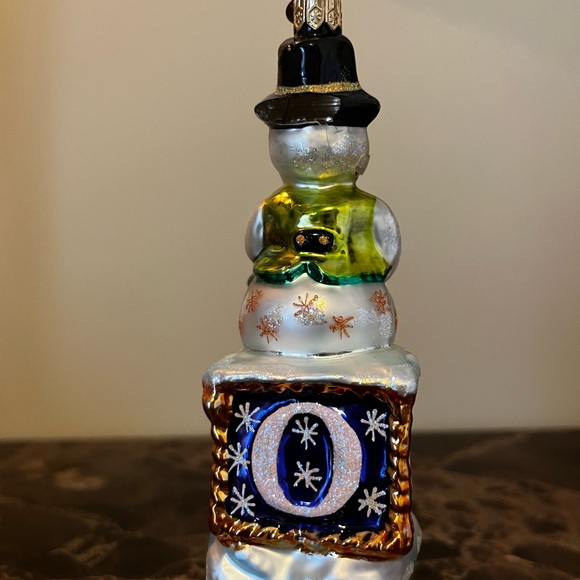 Vintage Christopher Radko Snowbell on Snow Block 2000 - Picture 3 of 4